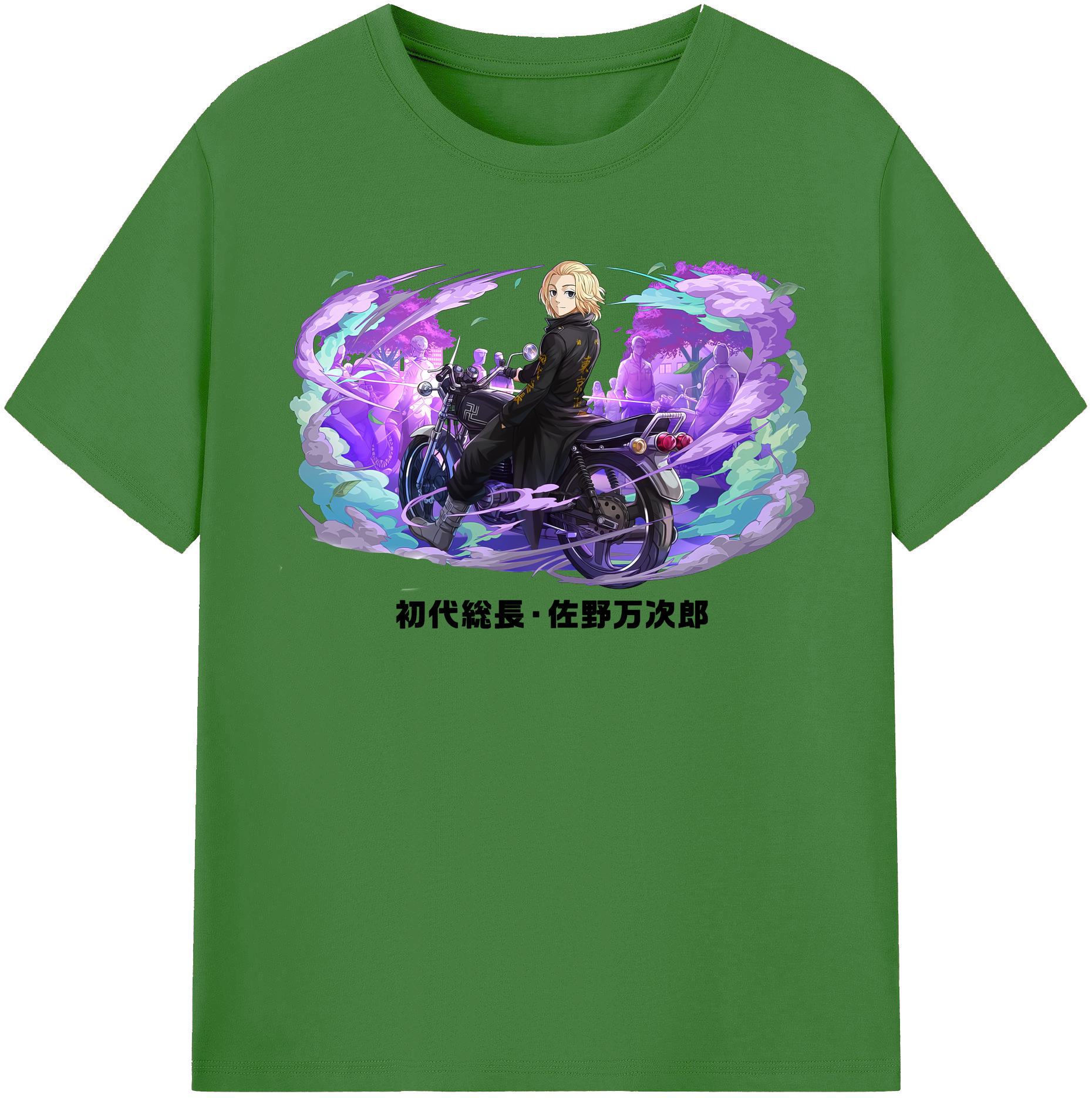 （画像用） 東京リベンジャーズ Tokyo Revengers レディースカジュアルプリントTシャツ（綿100％）